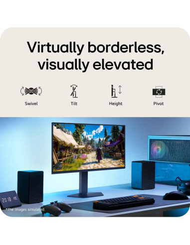 LCD Monitor, LG, 27 ", 1920 x 1080 pixels, Full HD, Native aspect ratio 16:9, LCD, Flat, 27G550B-B