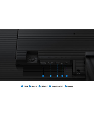 LCD Monitor, SAMSUNG, 32 ", 3840 x 2160 pixels, 4K Ultra HD, Native aspect ratio 16:9, LCD, Flat, LS32H700EAUXEN