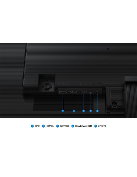 LCD Monitor, SAMSUNG, 32 ", 3840 x 2160 pixels, 4K Ultra HD, Native aspect ratio 16:9, LCD, Flat, LS32H700EAUXEN