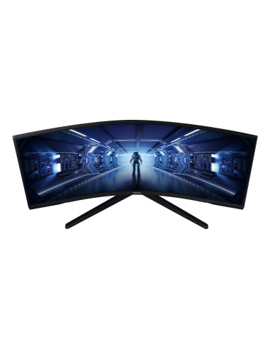 LCD Monitor, SAMSUNG, Odyssey G5, 34", Gaming/Curved/21 : 9, Panel VA, 3440x1440, 21:9, 1 ms, Tilt, Colour Black, LC34G55TWWPXE