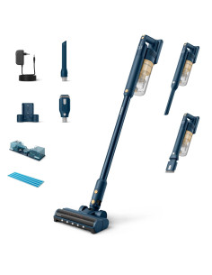 Vacuum Cleaner, PHILIPS, Upright/Cordless/Bagless, Capacity 0.27 l, Noise 84 dB, Blue, Weight 1.4 kg, XC5043/01