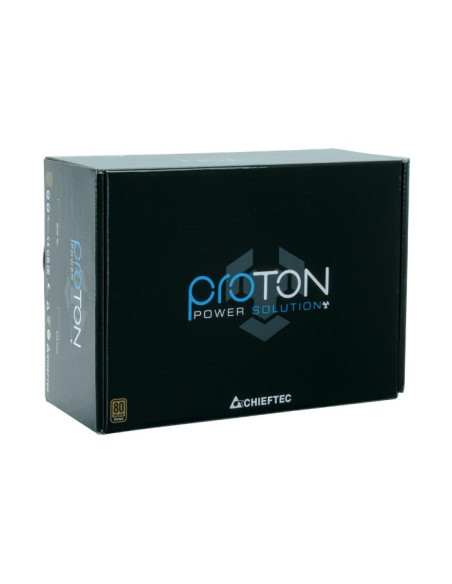 Power Supply, CHIEFTEC, 500 Watts, Efficiency 80 PLUS BRONZE, PFC Active, BDF-500S