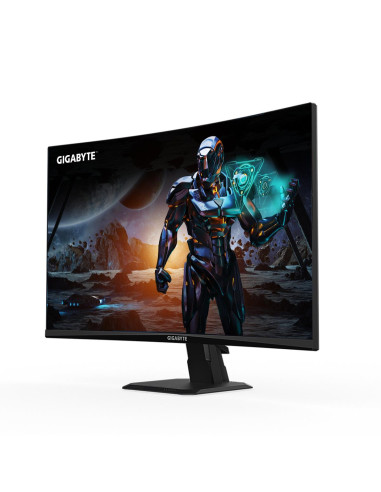 LCD Monitor, GIGABYTE, GS27FC Gaming Monitor, 27", Gaming/Curved, Panel VA, 1920x1080, 16:9, 180Hz, Matte, 1 ms, Tilt, Colour B