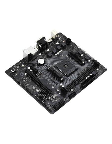 Mainboard, ASROCK, AMD A520, SAM4, Micro-ATX, Memory DDR4, Memory slots 2, 1xPCI-Express 3.0 1x, 1xPCI-Express 3.0 16x, 1xM.2, 