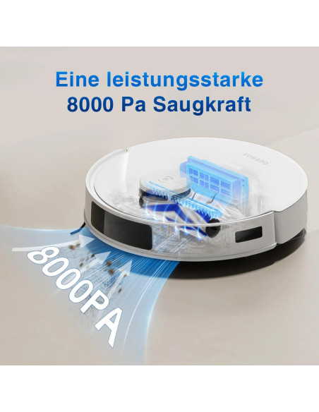 VACUUM CLEANER ROBOT/WHITE DEEBOT N20 ECOVACS