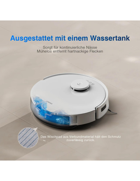VACUUM CLEANER ROBOT/WHITE DEEBOT N20 ECOVACS