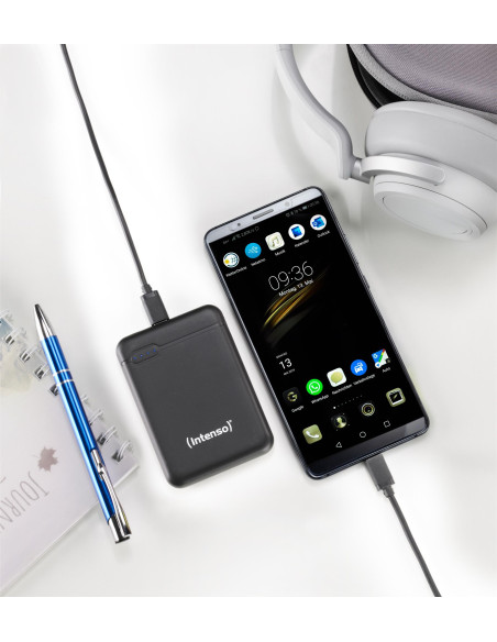 POWER BANK USB 5000MAH/BLACK 7313520 INTENSO