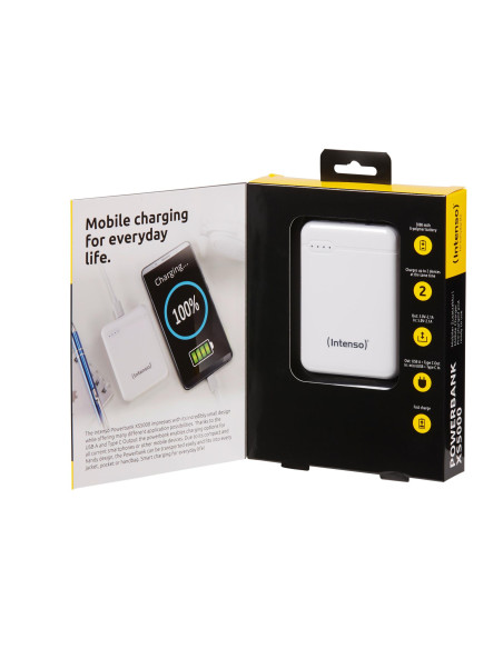 POWER BANK USB 5000MAH/WHITE 7313522 INTENSO