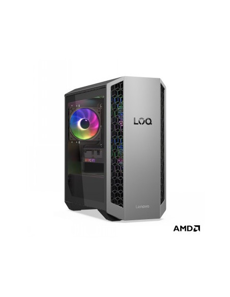 LENOVO LOQ TOWER RYZEN 7 8745HX16GB512GB SSDAMD SOC PLATFORMRTX5050_8GB120MM FRONT SYSTEM FAN WITH ARGB LIGHT + 120MM REAR SYST