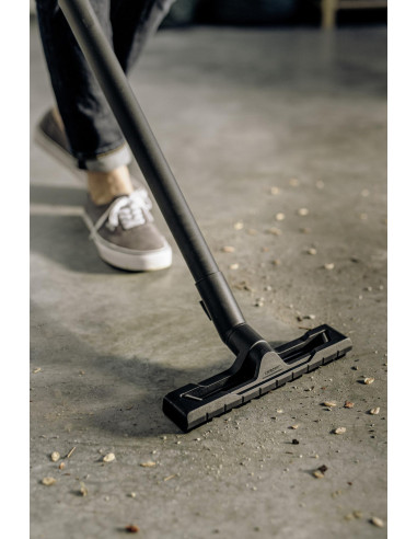 Vacuum Cleaner, KARCHER, Suction power 220 AW, Input power 1000 W, Dust capacity 15 L, Drum vacuum, Cleaning type Dry&wet, Dust