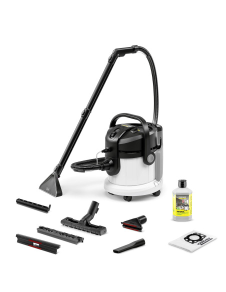 Vacuum Cleaner, KARCHER, Input power 1000 W, Dust capacity 4 L, Drum vacuum, Cleaning type Dry&wet, Dust container Bagless, Col