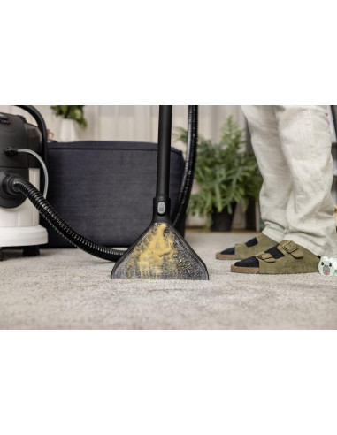 Vacuum Cleaner, KARCHER, Input power 1000 W, Dust capacity 4 L, Drum vacuum, Cleaning type Dry&wet, Dust container Bagless, Col