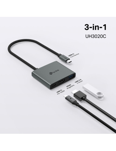 I/O HUB USB-C 3PORT/UH3020C TP-LINK
