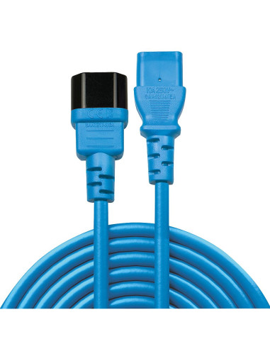 CABLE POWER IEC EXTENSION 1M/BLUE 30471 LINDY
