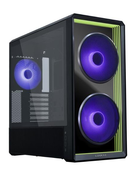 Case, LIAN LI, ATX/micro ATX/Mini-ITX/EATX/SSI EEB, Black, Midi Tower, PC, Lian Li Lancool 217 INF Black (G99.LAN217INFX.00), G