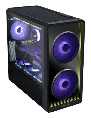 Case, LIAN LI, ATX/micro ATX/Mini-ITX/EATX/SSI EEB, Black, Midi Tower, PC, Lian Li Lancool 217 INF Black (G99.LAN217INFX.00), G