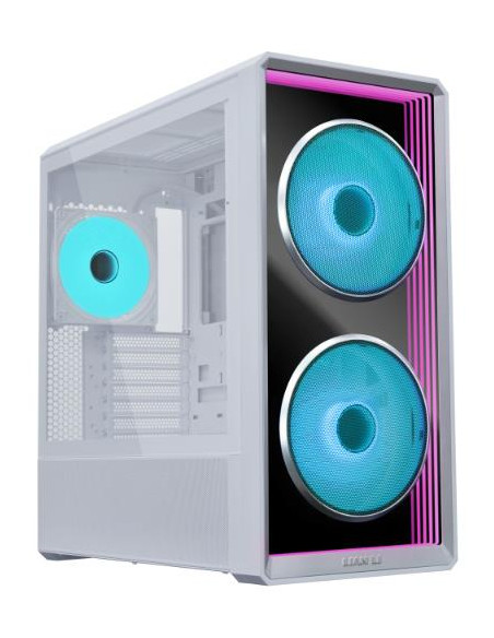 Case, LIAN LI, ATX/micro ATX/Mini-ITX/EATX/SSI EEB, White, Midi Tower, PC, Lian Li Lancool 217 INF White (G99.LAN217INFW.00), G
