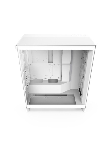 Case, NZXT, H7 Flow RGB, MidiTower, ATX, EATX, MicroATX, MiniITX, Colour White, CM-H72FW-R1