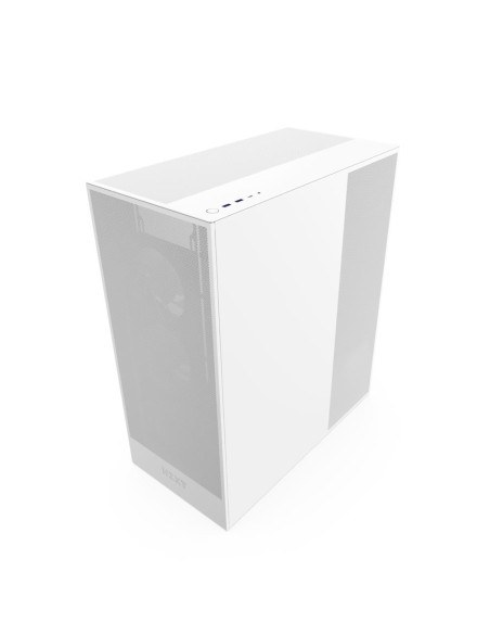 Case, NZXT, H7 Flow RGB, MidiTower, ATX, EATX, MicroATX, MiniITX, Colour White, CM-H72FW-R1