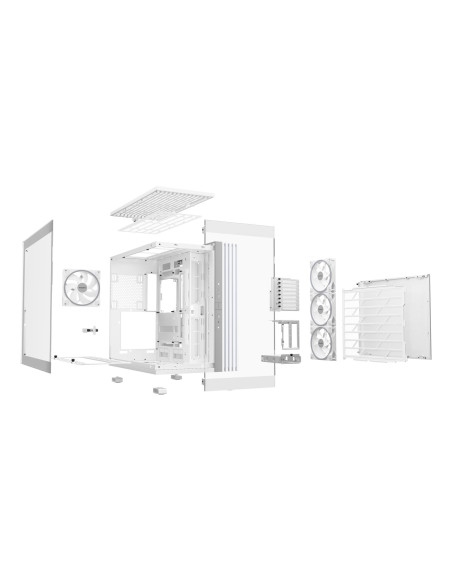 Case, BE QUIET, LIGHT BASE 900 DX, Tower, ATX, EATX, MicroATX, MiniITX, XL-ATX, Colour White, BGW70