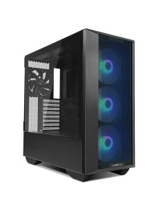 Case, LIAN LI, ATX/micro ATX/Mini-ITX/EATX, Black/Transparent, Midi Tower, PC, Lian Li Lancool III RGB Black (G99.LAN3RX.00), G
