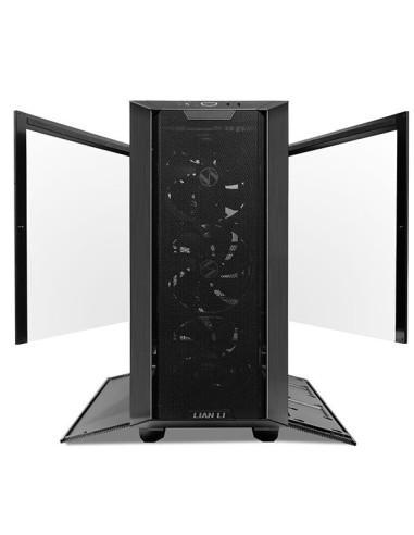 Case, LIAN LI, ATX/micro ATX/Mini-ITX/EATX, Black/Transparent, Midi Tower, PC, Lian Li Lancool III RGB Black (G99.LAN3RX.00), G