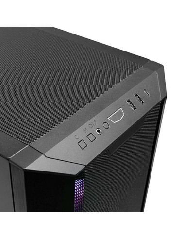 Case, LIAN LI, ATX/micro ATX/Mini-ITX/EATX, Black/Transparent, Midi Tower, PC, Lian Li Lancool III RGB Black (G99.LAN3RX.00), G