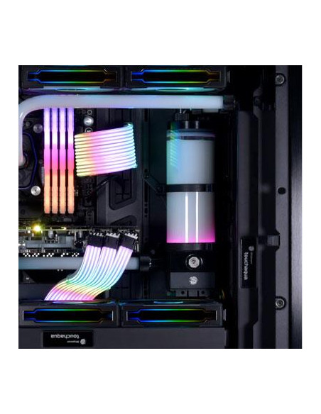Case, LIAN LI, ATX/micro ATX/Mini-ITX/EATX, Black/Transparent, Midi Tower, PC, Lian Li Lancool III RGB Black (G99.LAN3RX.00), G