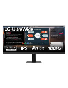 LCD Monitor, LG, 29U511A-B, 29", Gaming/21 : 9, Panel IPS, 2560x1080, 21:9, 100 Hz, 1 ms, 29U511A-B