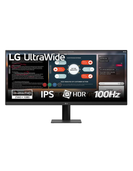 LCD Monitor, LG, 29U511A-B, 29", Gaming/21 : 9, Panel IPS, 2560x1080, 21:9, 100 Hz, 1 ms, 29U511A-B