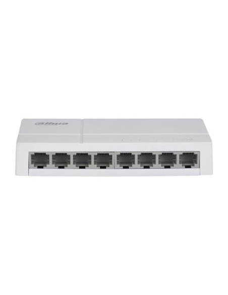 Switch, DAHUA, Switch type Unmanaged, 8xRJ-45 ports, SF1008-EUR