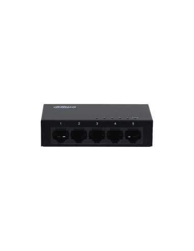 Switch, DAHUA, PFS3005-5GT-V2, Type L2, Desktop/pedestal, 5x10Base-T / 100Base-TX / 1000Base-T, DH-PFS3005-5GT-V2