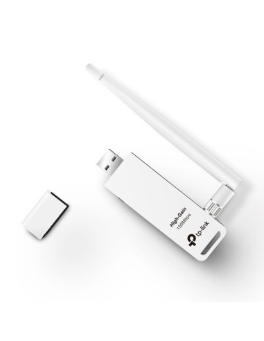 WRL ADAPTER 150MBPS USB HIGH/GAIN TL-WN722N TP-LINK