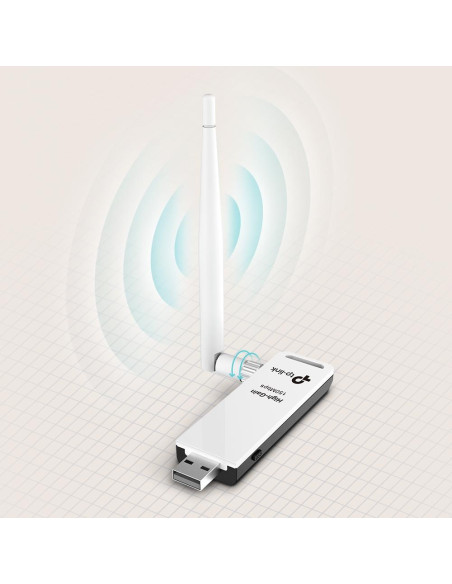 WRL ADAPTER 150MBPS USB HIGH/GAIN TL-WN722N TP-LINK