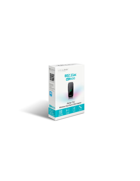 WRL ADAPTER 600MBPS USB/DUAL BAND ARCHER T2U TP-LINK