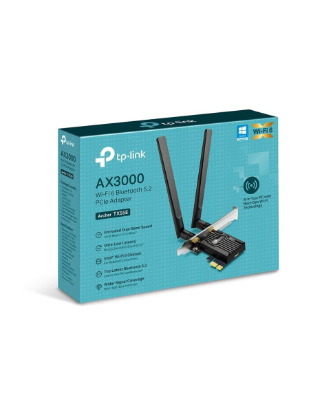 WRL ADAPTER 3000MBPS PCIE/ARCHER TX55E TP-LINK