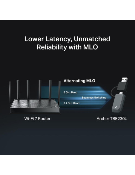 WRL ADAPTER 3600MBPS WI-FI 7/ARCHER TBE230U TP-LINK