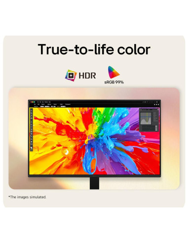 LCD Monitor, LG, 27 ", 1920 x 1080 pixels, Full HD, Native aspect ratio 16:9, LCD, Flat, 27U411B-B