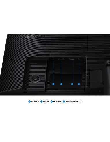 LCD Monitor, SAMSUNG, 27 ", 1920 x 1080 pixels, Full HD, Native aspect ratio 16:9, LCD, Flat, LS27HG310EUXEN