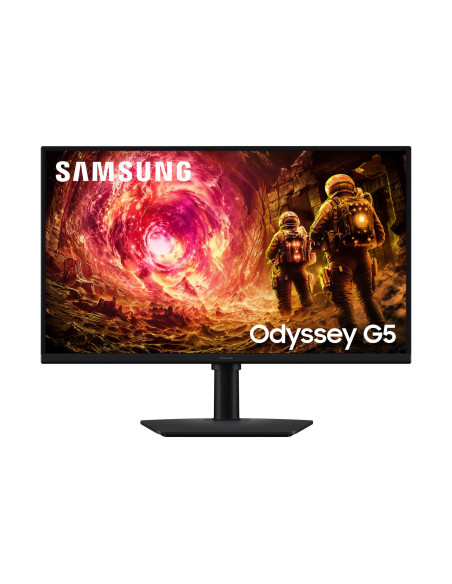 LCD Monitor, SAMSUNG, 27 ", 2560 x 1440 pixels, Quad HD, Native aspect ratio 16:9, LCD, Flat, LS27FG502EUXEN