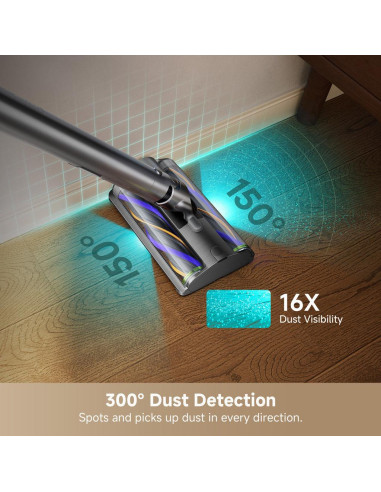 Vacuum Cleaner, DREAME, Air Station, Dry, Stick vacuum, Black, Bagless, Battery, VXV45A