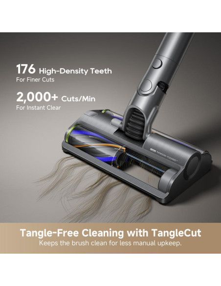 Vacuum Cleaner, DREAME, Air Station, Dry, Stick vacuum, Black, Bagless, Battery, VXV45A