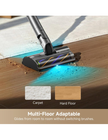 Vacuum Cleaner, DREAME, Air Station, Dry, Stick vacuum, Black, Bagless, Battery, VXV45A