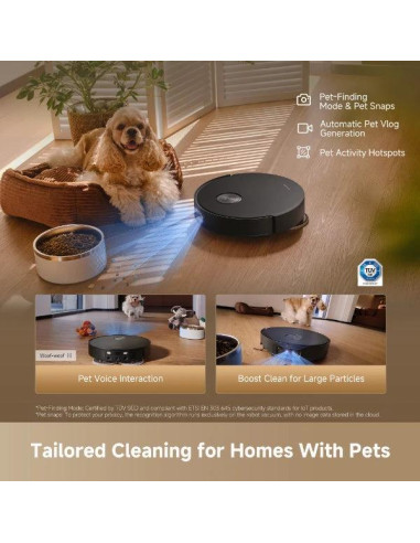 VACUUM CLEANER ROBOT/L60 ULTRA RLL37CE0-BK DREAME