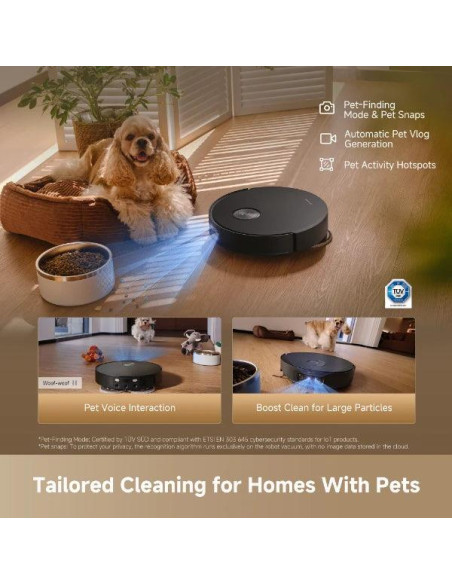 VACUUM CLEANER ROBOT/L60 ULTRA RLL37CE0-BK DREAME