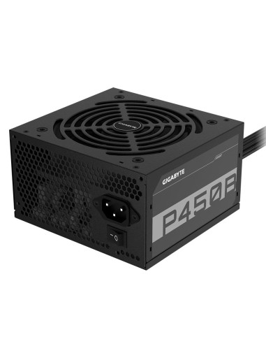 Power Supply, GIGABYTE, P450B, 450 Watts, Efficiency 80 PLUS BRONZE, GP-P450B