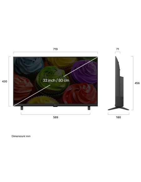 TV Set, LG, 32 ", Flat, 32LB650B3LA