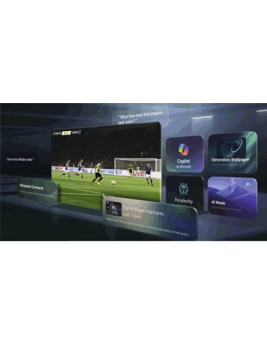 TV Set, SAMSUNG, 55 ", 4K Ultra HD, 3840 x 2160 pixels, Flat, 16:9, QLED, QE55LS03HAUXXH