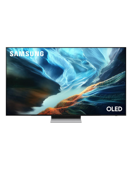 TV Set, SAMSUNG, 77 ", 4K Ultra HD, 3840 x 2160 pixels, Flat, 16:9, OLED, QE77S90HATXXH