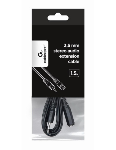 CABLE AUDIO 3.5MM EXTENSION/1.5M CCA-423 GEMBIRD